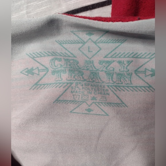 Crazy Train Aztec Cactus Design Short Sleeve T-Shirt - Picture 3 of 3